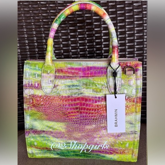 NWT Brahmin SET Small CAROLINE and NWT VERONICA Wallet in DELIGHT Melbourne - Picture 10 of 17